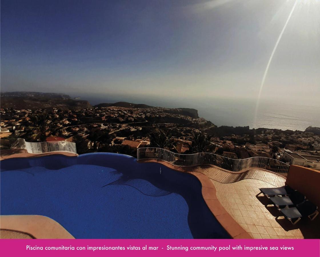 Panorama seaview apartment Cumbre del Sol Exterior foto