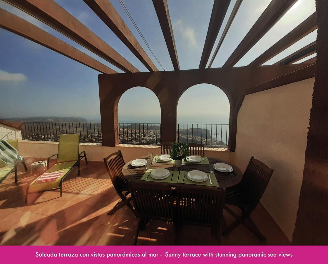 Panorama seaview apartment Cumbre del Sol Exterior foto