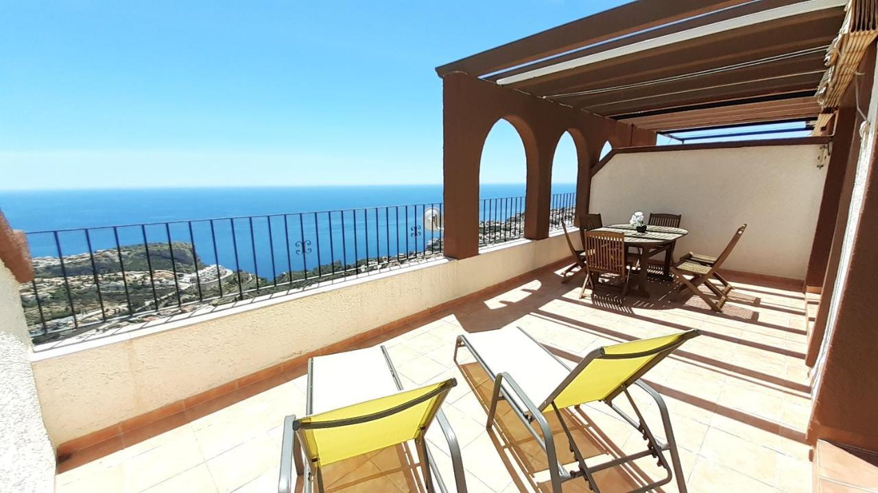 Panorama seaview apartment Cumbre del Sol Exterior foto